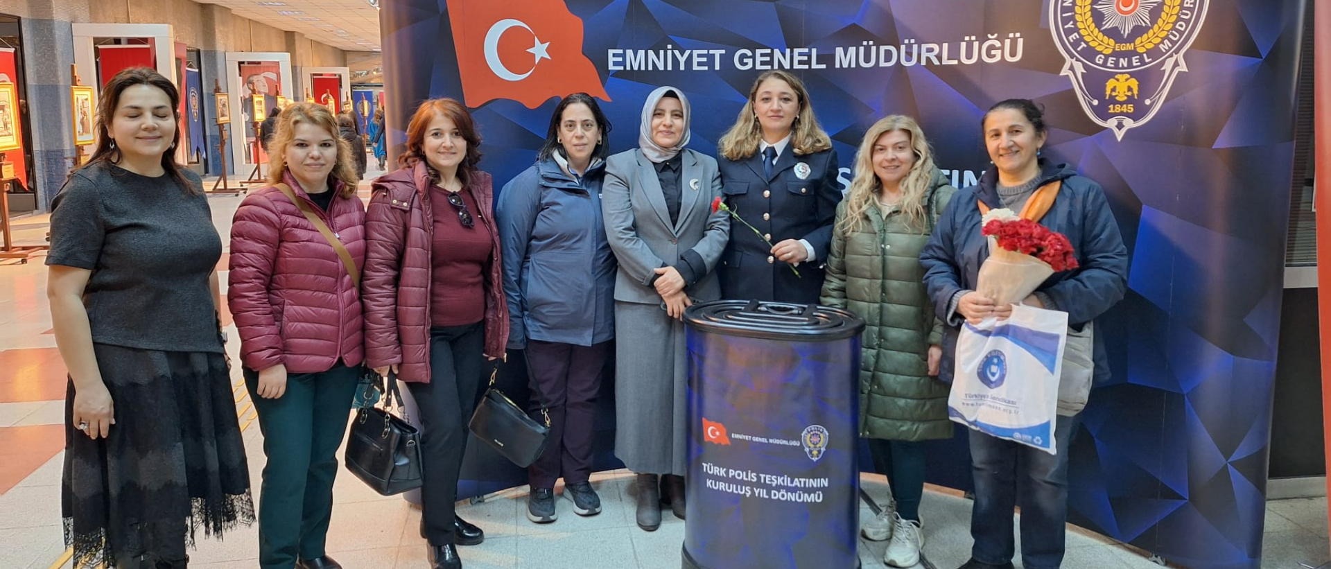 TÜRK EĞİTİM-SEN MERKEZ KADIN KOMİSYONU’NDAN POLİS HAFTASINDA ANLAMLI ZİYARET